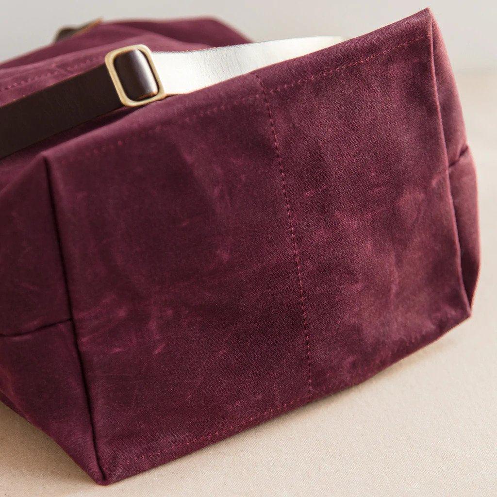Twig & Horn Twig & Horn Waxed Canvas Crossbody Tote -  - 